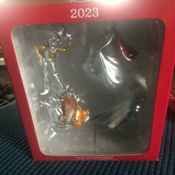 Hallmark Christmas Ornaments 2023 Disney 100 Years of Wonder Pixar & Princesses - Picture 7 of 7